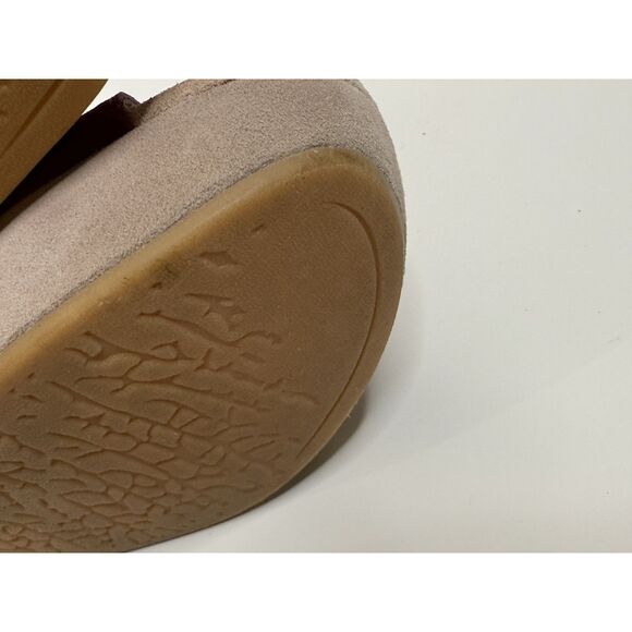 Dansko Selma Leather Red Wedge Platform Shoes 2 Buckled Straps Sandals Size 40 - Picture 10 of 14